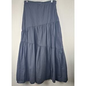 Modern Citizen Medium Runa Tiered Maxi Skirt Witchy Goth Fairy Core